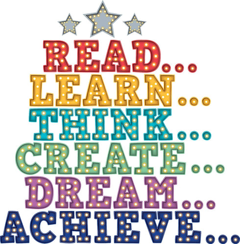 Teacher Created Resources Marquee Motivation Bulletin Board (TCR5867), Large for Classroom
