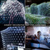 IP67 210LED 10x7ft 8 Ollny Net Lights Outdoor Mesh Lights Waterproof, Cool White Christmas Net Lights, Connectable