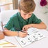 SCRIBBLEDO 10 Pack Place Value Board 9" x 12" Double Sided Dry Erase Boards for Teaching Math Values