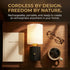 Dimmable Modern Cordless Table Lamp - Rechargeable Battery Operated Desk Lamp with Touch Control, Small Bedside Lamps