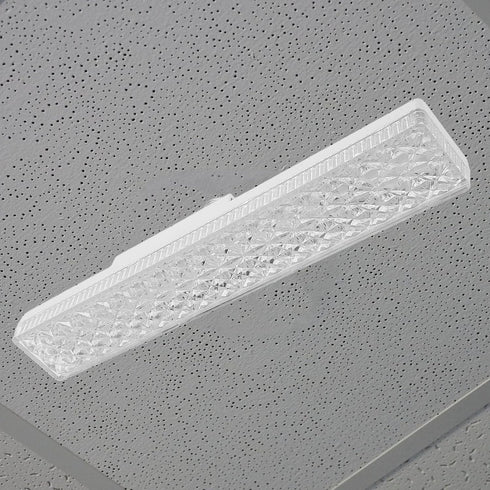E27 Bulb 11.81X2.75X1.65In Uonlytech Replacement Led Light Tube with Base Clear Acrylic Bar Light for Wall Sconces