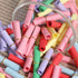Larrel 110 Pcs Mini Scroll Paper, Colorful Lucky Wish Paper Mini Stationary Writable Message Papers for Birthday
