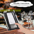 EDGFRTOIO (9 5.5 11 Server Books Pro, Waitress Books with Expandable Zipper Pockets - Large Storage Server Wallet