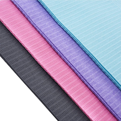 500 13"x18" 3 PCS Disposable Dental Bibs Ply Waterproof Pink Dental Tattoo Bibs Dentist Clinic Medical Tray Cover