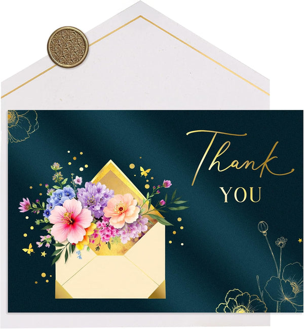 Joli Coon Premium Thank you card ELEGANT - Thank you card with