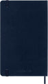 Moleskine Classic Notebook, Hard Cover, Large (5" x 8.25") Plain/Blank, Sapphire Blue, 240 Pages by Moleskine