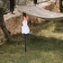 SUPVOX Easter Solar Rabbit Floor Lamp Solar-Powered Decorative Garden Light with Ground Stake Waterproof Outdoor Yard