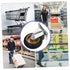 MAGICLULU Rubber Core Swivel Brake Caster Wheels Replacement for Shopping Trolleys and Rolling Carts Easy Install Cart