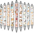 Dog Ballpoint Pens, 24 Pcs Cute Retractable Supplies, Black Ink Smooth Writing Pens for Graduation and Birthday Gifts