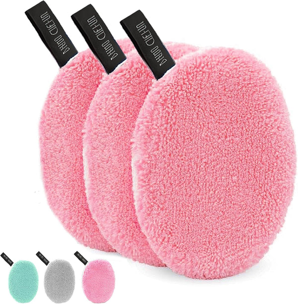 LuxoCare Intimate Washcloths 3 Pack Towels Soft Microfiber, Intimate Wash Pads for Feminine