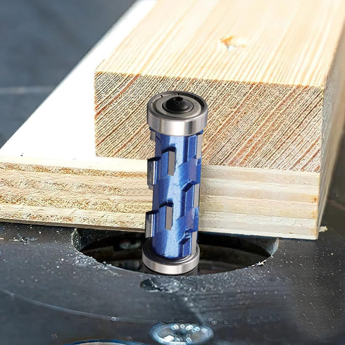 1/2 Inch 3/4" 1-3/4" Trimming Flush Trim Router Bit Shank, Cutting Dia Spiral Up Down Double Bearings, Length Template