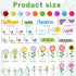 ZOIIWA Summer Flowers Bulletin Board Set Decorations for Classroom When We Learn We Grow Bulletin Board with 3D Paper Floral Cutouts for Flower Themed Birthday Party School Classroom Wall Decor Favor by ZOIIWA