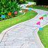 300Pack 15 4 5 Inch (6 Bekith Marking Flags, x x Marker Flags for Lawn, Landscape, Irrigation, Yard, Sprinkler