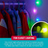24 Pack VELCRO Brand Indoor Light Clips for Hanging Fairy Lights and Twinkle Lights, Adhesive Transparent Wall Clips