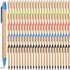 Epakh 150 Pcs Friendly Retractable Ballpoint Pens, Medium Point Black Ink Click Pens for Journaling Writing Office