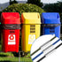 Piriuuo 4 13 30 Pcs Trash Can Bands Trash Bag Holder Garbage Bag Holder Trash Can Rubber Bands for to Gallon Garbage