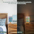 ALAZA Iridescent Mermaid Scales Table Lamp for Bedroom USB Port Bedside Lamp Small Nightstand Desk Lamp for Girls Boys