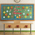 BeYumi 96Pcs Jesus is The Reason for The Season Cutouts for Christmas Nativity Bulletin Board Decoration Set
