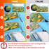 CAREGY 300 Pack Thermal Laminating Pouches, 3 Mil, 9 x 11.5 Inches Lamination Sheets for Laminator, Clear, Letter Size