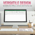 Excel Shortcuts Mouse Pad - 7.75 x 9.25 x 0.2 inches, 66 Commands, Ultimate Productivity Tool for Efficient Excel