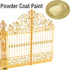 Powder Coating Powder for Metal Surfaces, Perfect for Car Paint, Building Materials, Gold, 4 oz