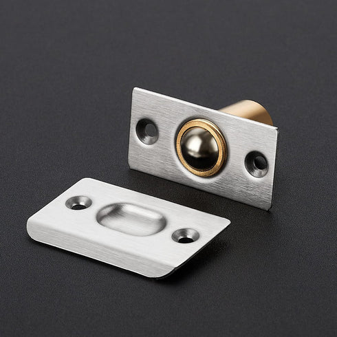 Ravinte Adjustable Ball Door Catch, Closet Ball Bearing Latch, 6 Pack Strong Drive Closing Accessories, Silver