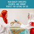 exciting Lives set 10 Eid Envelops of - Money Envelopes Eid Gifts Cards Holders for Ramadan Eid Al-Fitr Gifts Greeting