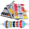 EEEEE 1W 30 Values 300pcs Metal Film Resistor Assortment Kit with 1% Individual Compartment Electrical Industrial