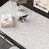 FunStick Granite Countertop Contact Paper 12"x200" Waterproof Self Adhesive Grey Marble Wallpaper for Kitchen and