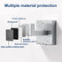 SUS304 4 Pack Towel Hooks for Bathrooms, Brushed Nickel Towel Hook for Kitchen Bathroom, Stainless Steel Coat Hook