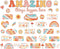 Groovy Bulletin Board Classroom Decorations, Amazing Things Happen Here Set for Back to School Wall Decor