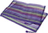 MECCANIXITY A4 Colorful Mesh Zipper Pouches, 6 Pack Pencil Case Document File Bags, Purple