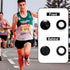 XIHIRCD 10 Pairs Magnetic Race Bib Clips, Marathon Race Number Holder Running Bib Buckles Fixing System Magnets Racing