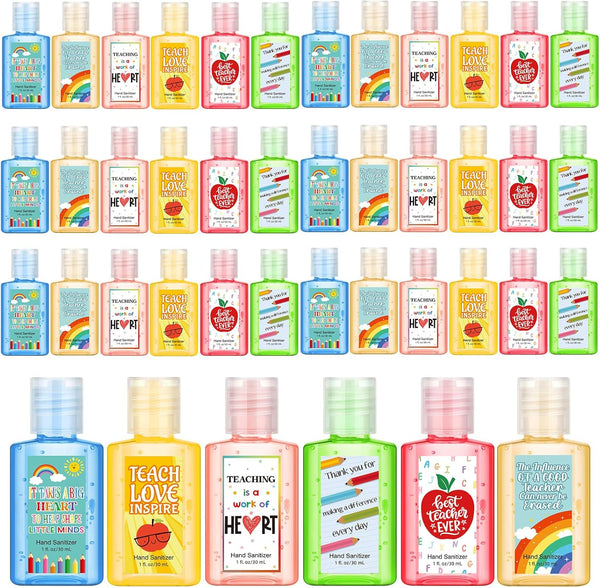 24 Pack Mini Hand Sanitizer Bulk Teacher End of Year Gifts for