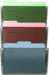 Officemate Wall File, Smoke, Set of 3 (21421)