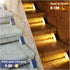 Patio(Brown,6 Pack) VOLISUN Solar Step Lights Outdoor Waterproof, LED Outdoor Stair Lights, Solar Step Light