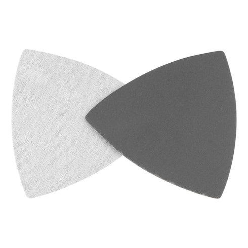 uxcell Triangular Sandpaper Hook and Loop Pad, 3-1/2" Oscillating Multi-Tool, Silicon Carbide, 800 Grit, 8pcs