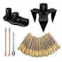 Floor Repair Kit, Floor Fix Screws Kit for Wood Floors, Eliminate Noise, Wood Floor Gap Fixer Replacement, 5 Tools & 50