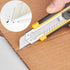 DOWELL Utility Knife Box Cutter - Retractable Heavy Duty Snap Off with Extra Blades (3PCS)