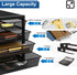 Natwind Mesh Desk Organizer with 4 Tier Sliding Drawers, Office Supplies Desktop Organizers and Accessories Storage for