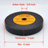 GYTYCATAH Deburring Wheel, Nylon Fiber Polishing Wheels, Abrasive Silicon Carbide Bench Buffing Grinder Wheel, Dia 6" x 1" Thickness x 5/8" Arbor, 180 Grit, 9P