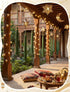 8.5Ft 10 Moroccan String Lights Plug in, LED Silver Metal Globe Fairy Lights, Warm White Hollow Lantern Decorative