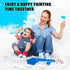 40 Pcs 2 Inch Mini Paint Roller Foam Covers - High Density Sponge Paint Roller Refills for Textured Smooth Painting