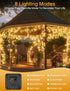 3 Pack 120FT 300 8 Solar Christmas String Lights Outside, Total LED Solar Garden Twinkle Lights Outdoor, Waterproof