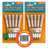 Channie's My First Pencil Easy-to-Hold Jumbo Pencils for Kids Ages 3-7, White Wooden 2B Fat Pencils, Pack of 2 &