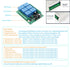 12V 24V 36V 48V 433Mhz 12V-48V 10A 6 12V~48V, 2 DC Wireless Switch, Channel Wireless Remote Control Switch for Garage