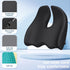 Benazcap X Large Gel Seat Cushion for Office Chair Ergonomic Cushions-Gel & Memory Foam Coccyx Butt Pillow for Sciatica