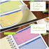 Sinmoe 10 Pcs Spiral Bound Phone Message Book - 5-1/2" x 11" Colorful Carbonless Phone Message Pads for Office