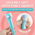 BUNMO Cute Pens - Squishy Fun Pens with Soft Grip & 6 Colorful Refills - Gifts for Tweens (3 Pack)