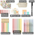 Mr. Pen Bible Journaling Kit, No Bleed Highlighters and Pens, Bible Study Tools, Gift Kit with Pencil Case